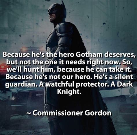 Batman quotes from the wise dark knight. Commissioner Gordon | Batman quotes, Batman quotes dark ...