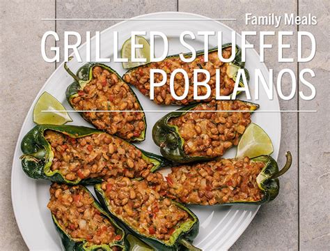 Grilled Stuffed Poblanos Lunds And Byerlys