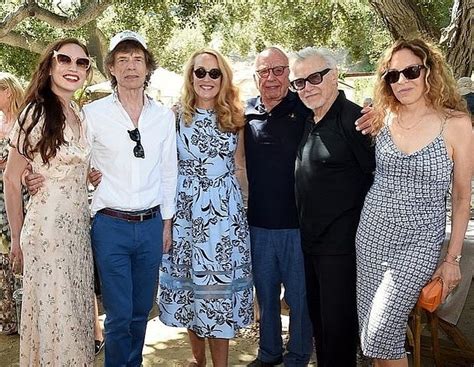 Murdoch's children into billionaires and left lachlan in control of a powerful political weapon: A fine vintage as Mick Jagger joins his ex Jerry and media ...