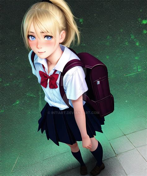 Schoolgirl Concept By Intiart On Deviantart