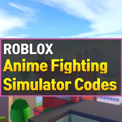 By using the new active roblox anime fighting simulator codes, you can get amount of yen. Roblox Anime Fighting Simulator Codes (December 2020) - OwwYa