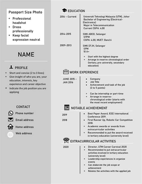 Unimas confessions on twitter quot part 4 contoh resume sample of resume for internship in malaysia internship resume best resume template executive resume. Sample Resume | UTM CAREER CARNIVAL 2020