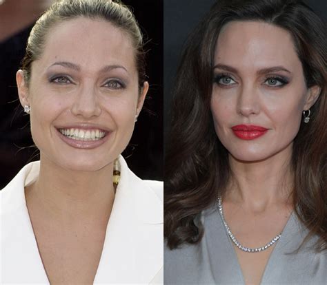 Angelina Jolie antes y después FOTO Getty Images