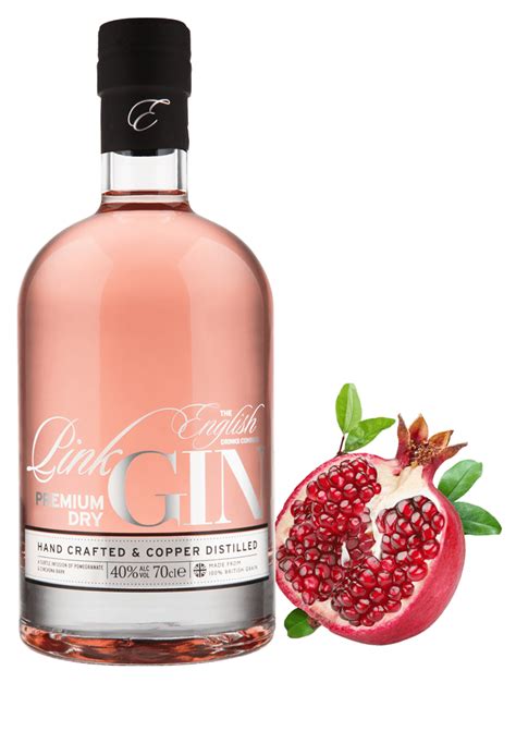 The Pink Gin The English Drinks Company Craft Gins