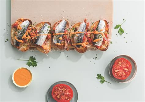 Simply Sustainable Sardines On Toast With Tomato Relish