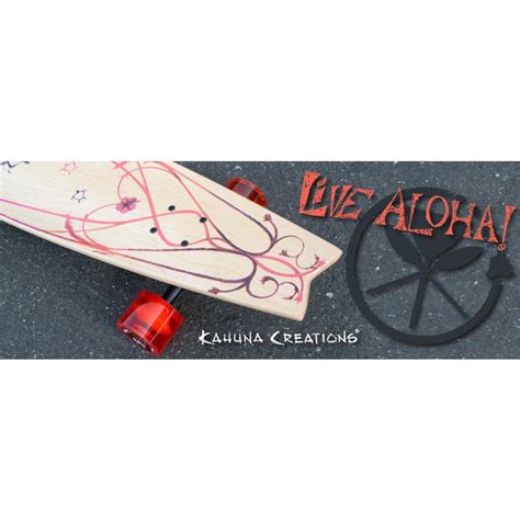 Kahuna Creations Pohaku Wahine Rider 46 Longboard Deck Longboards Usa