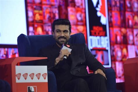 India Today Conclave 2023 Ram Charan Looks Dapper Makes First Media Appearance After Oscar Win