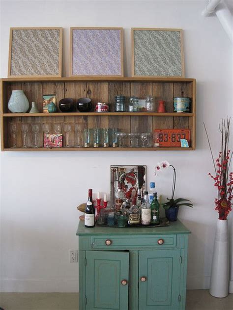 Bar nook. like this... could be nice with the look of the living room