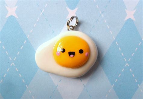 Egg Fimo Kawaii Polymer Clay Kawaii Cute Polymer Clay Polymer Crafts