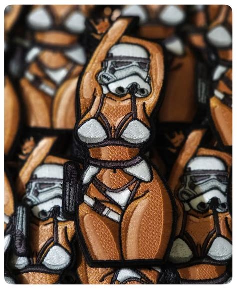 Star Wars Girl Sexy Morale Patch Stormtrooper Comics Military Etsy