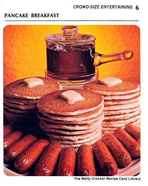 Quickbread Pancakes A Betty Crocker Recipe Cards Betty Crocker