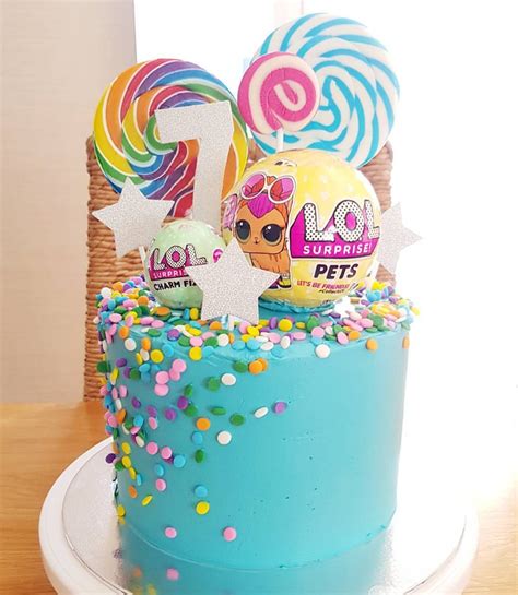 It's a drip decorated dog birthday cake for dozer's 9th birthday! Pin on LOL Surprise Party Ideas