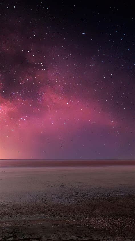 1080x1920 Night Starry Sky Landscape Fantasy Art
