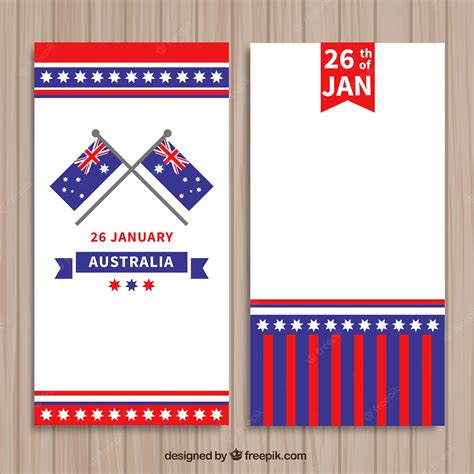 Premium Vector Australia Day Banners Pack