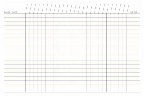 30 Free Blank Chart Templates Example Document Template