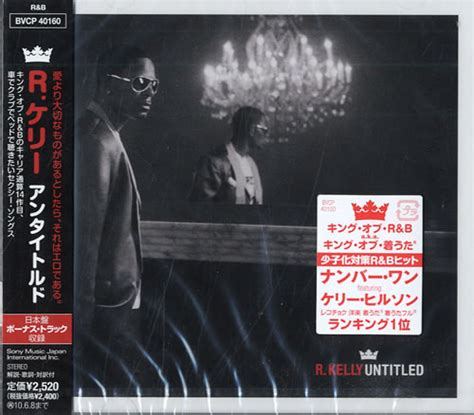 R Kelly Untitled Japanese Promo Cd Album Cdlp 551598