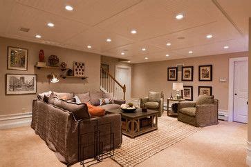 But check this out…drop ceilings have come a long, loooooong way since the days of the 2″ x 4′ floppy panels! Small Basement Ideas | drop ceiling ideas - they used 4x8 ...