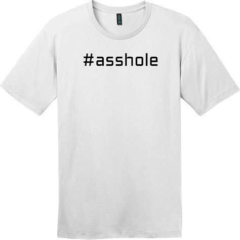 Hashtag Asshole T Shirt Funny T Shirts