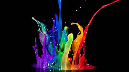Colorful Rainbow Wallpapers Desktop Abstract Backgrounds Paint