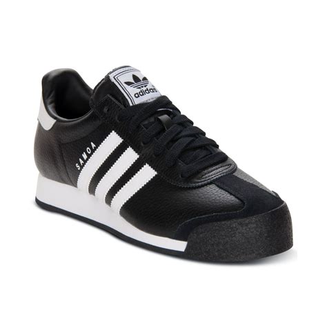 Adidas Mens Originals Samoa Casual Sneakers From Finish Line In Black