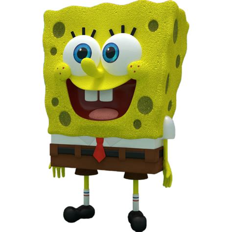Spongebob Squarepants Spongebob 3d Model Jesuspng By Polexlim On