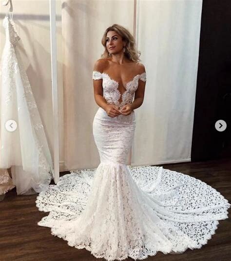 Our mermaid wedding gowns are so elegant and beautiful yet we offer you reasonable rates. Sexy Mermaid Wedding Dress, Off Shoulder Wedding Dress ...