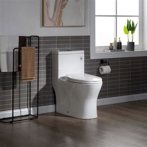 【woodbridge Moder Design Elongated One Piece Toilet Dual Flush 101
