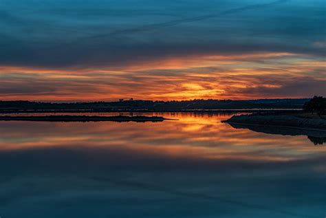Free Images Sunset Reflection Body Of Water Nature Horizon