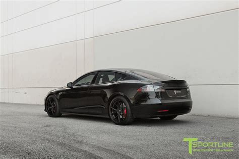These were either removed, painted black or covered in matte. Black 2016 Tesla Model S P100D Ludicrous - Custom Ferrari ...