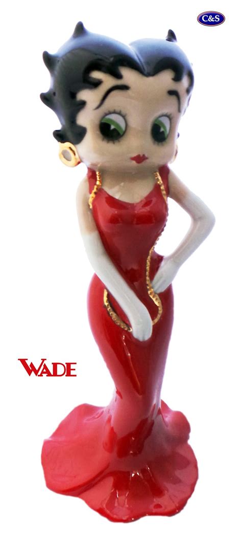 Rare Red Dress Wade Betty Boop Material Girl Material Girls Novelties
