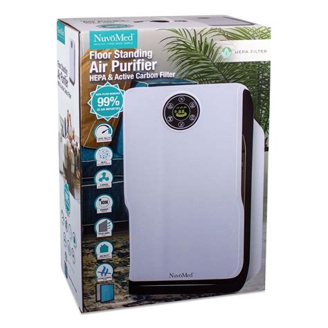 Nuvomed Floor Standing Air Purifier With Hepa Filter Lionsdeal