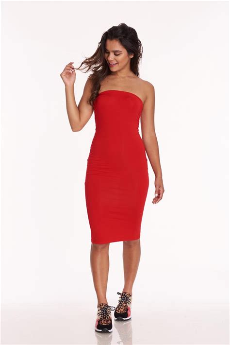 cinched tube mini dress red discovery clothing 7 99 mini tube dress red mini dress dress