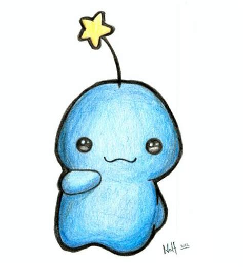 Tiny Cute Monster By Mistawolf On Deviantart Cute Monsters Drawings Cute Monsters Alien Drawings