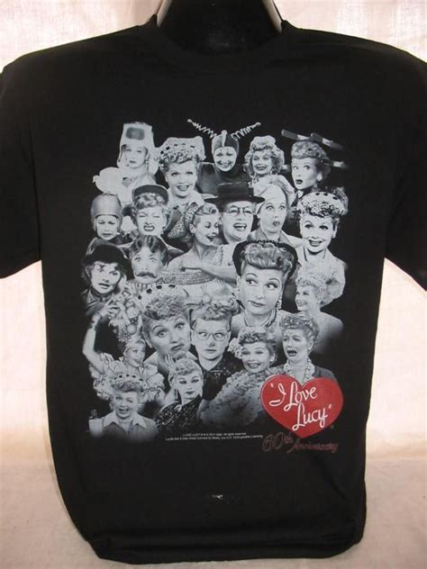 Tv land is an american pay television channel owned by viacomcbs through its domestic networks division. Lucy Lucille Ball I Love Lucy Desi Arnaz T-Shirt Tee TV ...