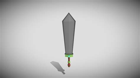 Low Poly Sword Download Free 3d Model By Earlydonut 50646ad Sketchfab