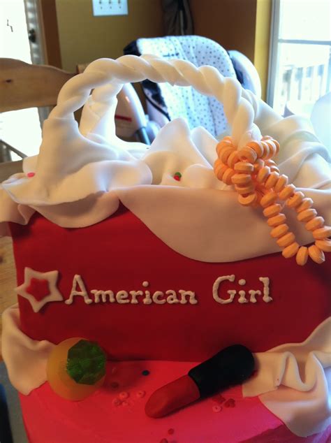 introducing american girl cake for an american girl