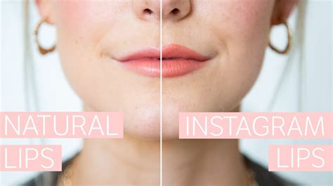 Tutorial Natural Lips Vs Instagram Lips Youtube