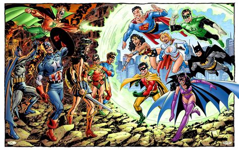 DC Marvel Crossover Comic Art Community GALLERY OF COMIC ART