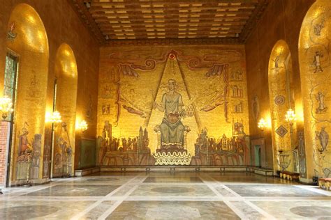 Golden Room Stockholm City Hall Stockholm Sweden Flickr