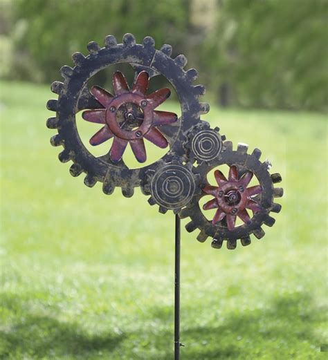 Wind Powered Mechanics High Wheel Bicycle Spinner Wind And Weather