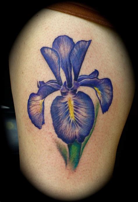 40 Wonderful Iris Flower Tattoos Iris Tattoo Iris Flower Tattoo