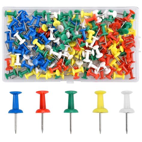 Buy Dokpav 180pcs Colourful Drawing Push Pins Push Pins With Plastic