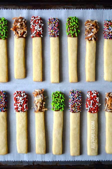 You can buy the baking mat here! Sprinkle Sugar Cookie Sticks Recipe on justataste.com ...