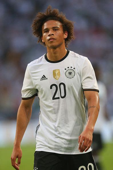 Leroy Sane of Germany looks on during the international friendly match