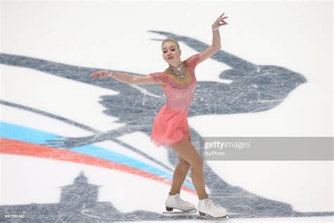 Maria Sotskova Performs Her Short Program At The Russian Figure News