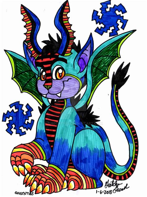 Colorful Dragon By Gngtnt105 On Deviantart