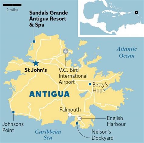 Detailed Map Of Antigua My Xxx Hot Girl