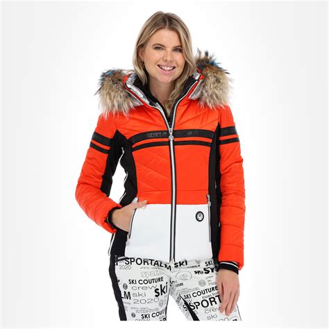 Sportalm 942284406 Ski Jacket Women Fire Red