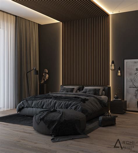 Dark Bedroom On Behance