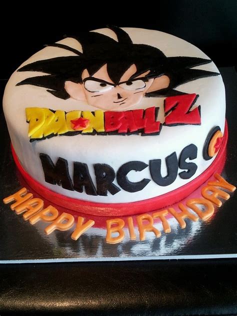 Ball birthday cake designs eat cake dragonball z cake cupcake cakes amazing cakes fondant cakes kids cake cake decorating. Dragonball Z Goku cake